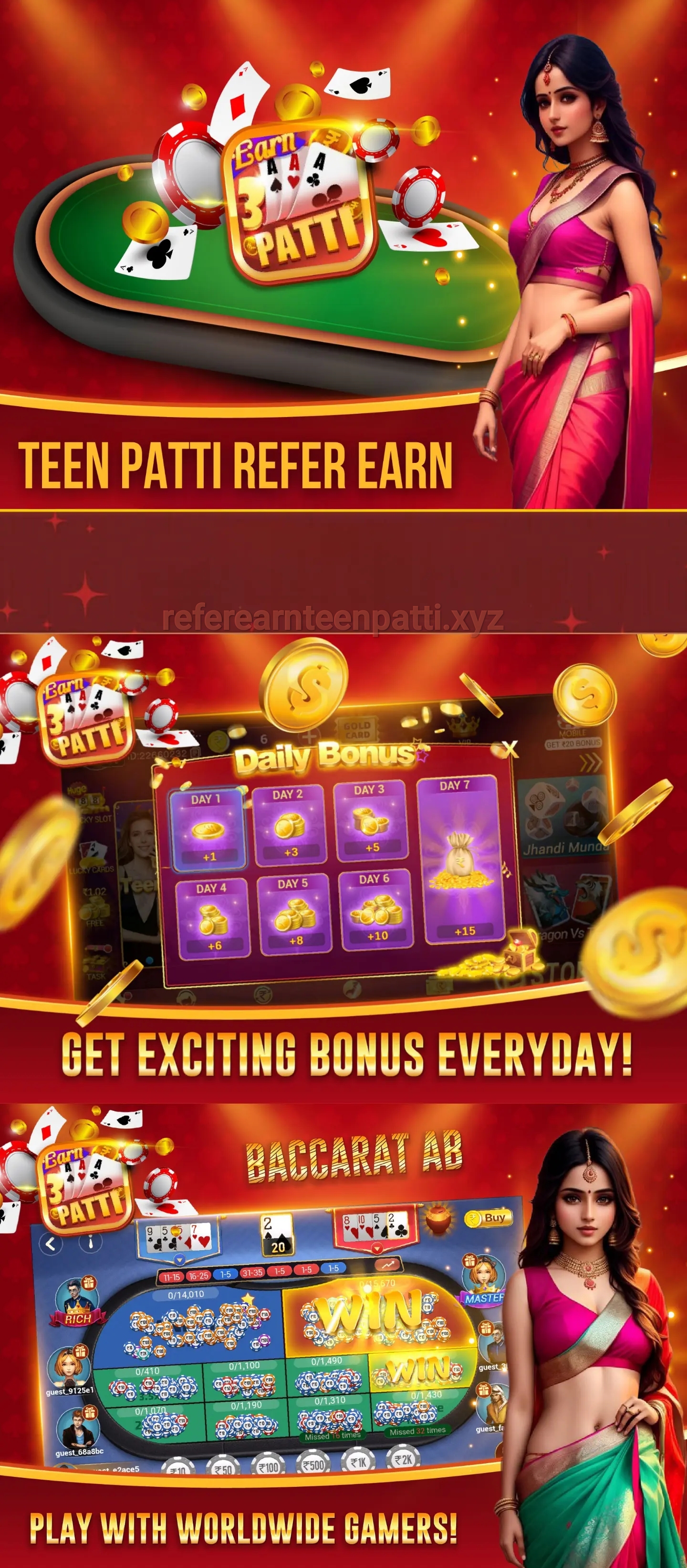 Teen Patti Refer Earn